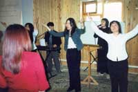 Praise & Worship at the youth meeting of "Grace" church. -- Jesus Embassy --